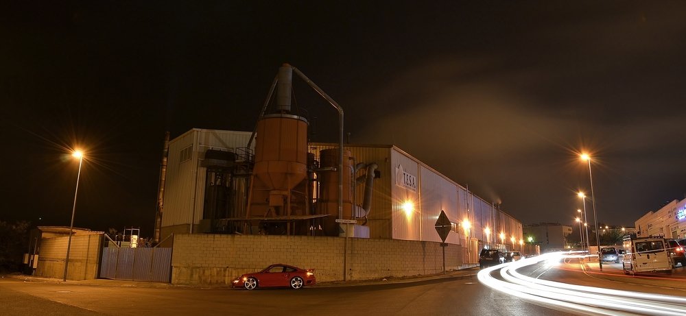 lights in the factory