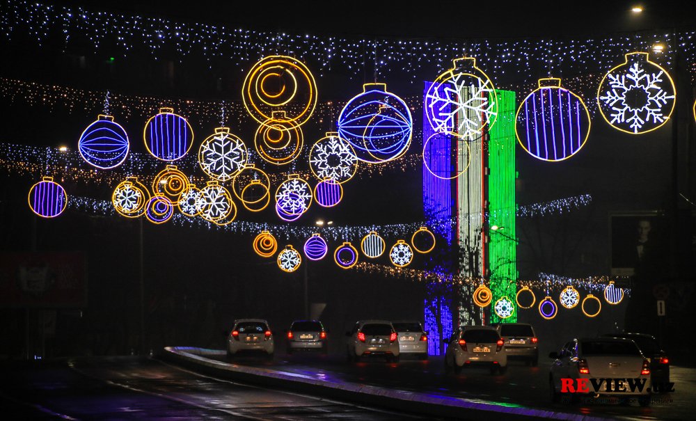 Новогодний Ташкент