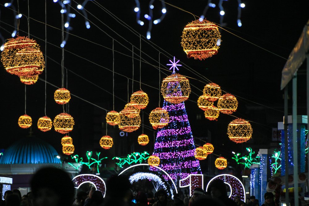 Новогодний Ташкент