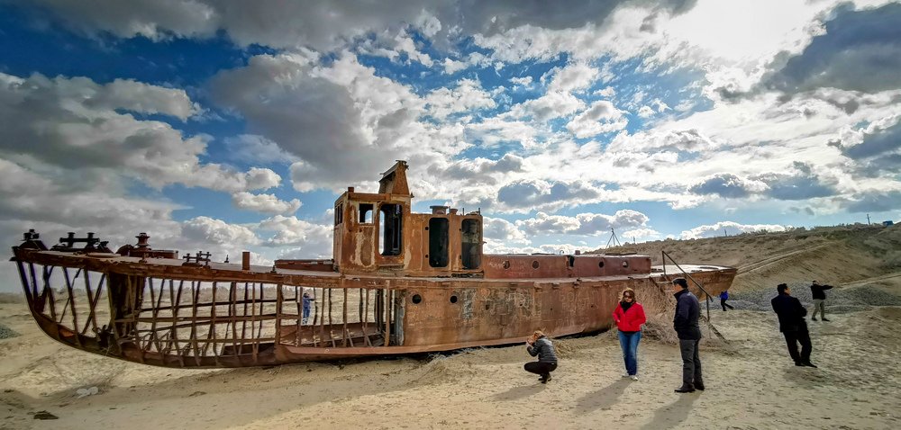Кладбище кораблей на Аральском море