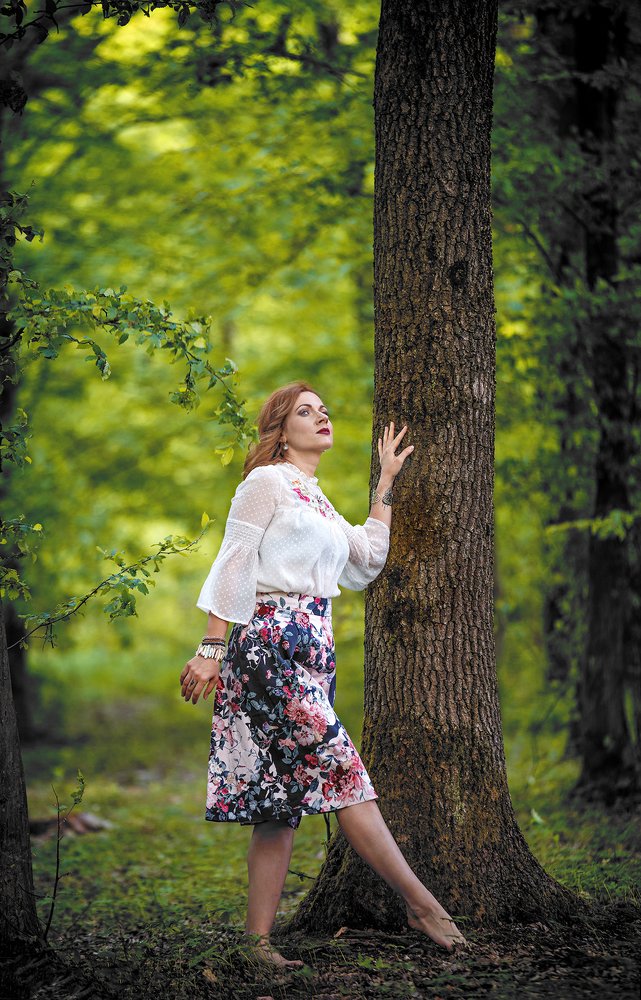 Walking in the forest