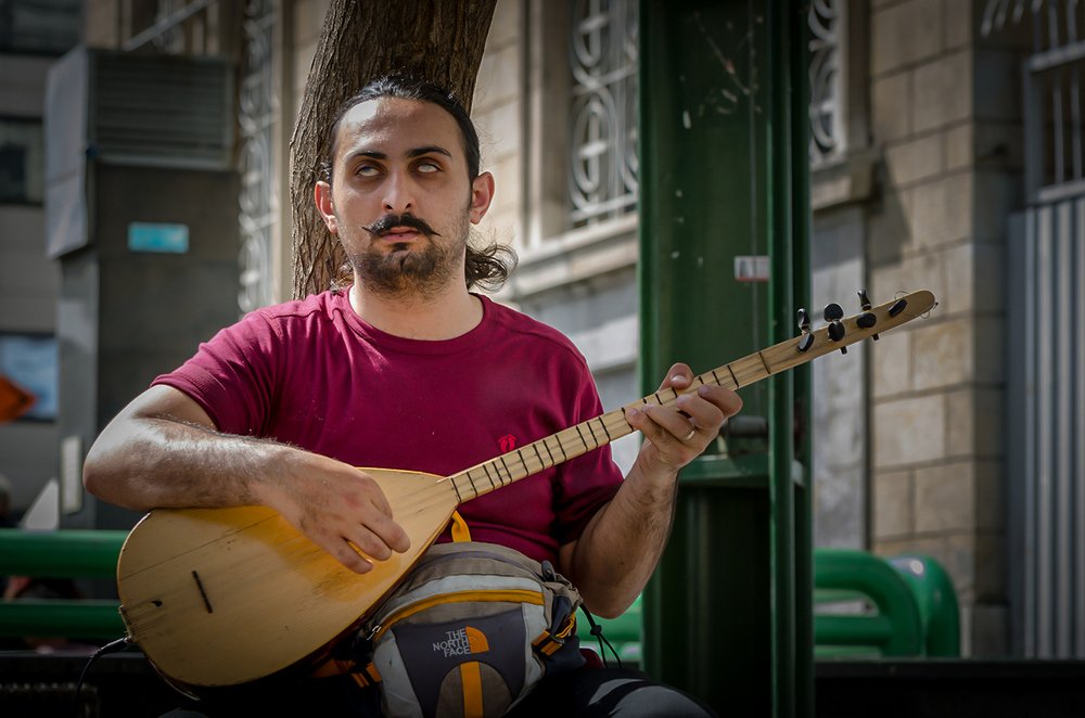 Music is a sense without vision /iran