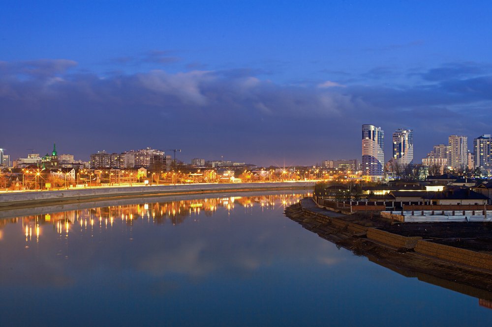 Ночной Краснодар