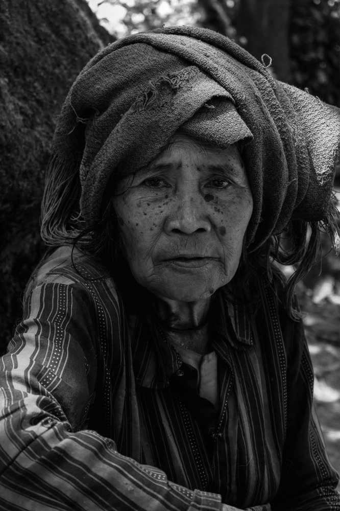Burmese Old Woman