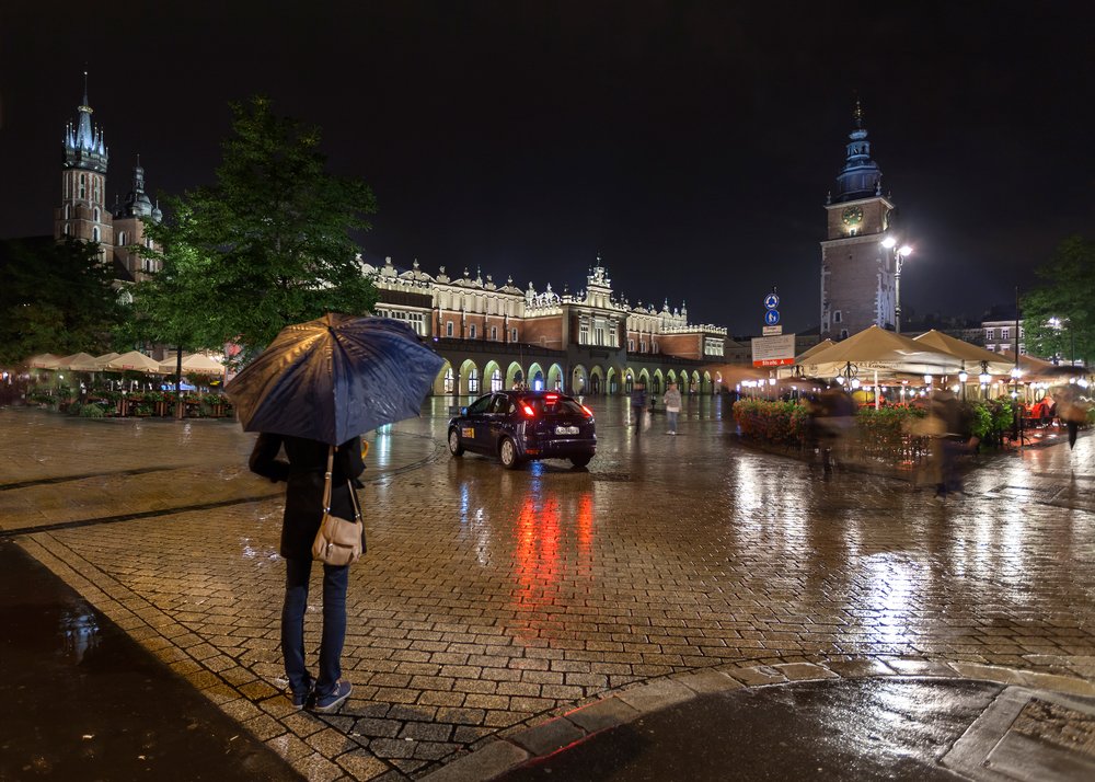 Ожидание под дождем