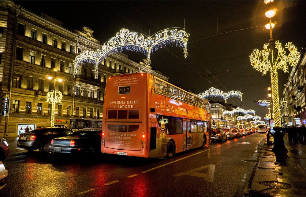 Предновогодний Невский пр.