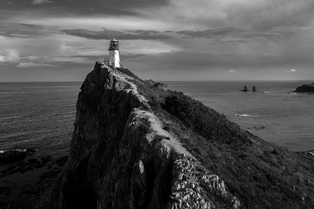 Маяк на закате