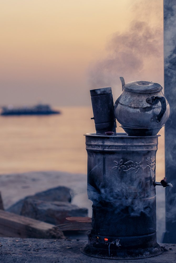 Чайхана на набережной.