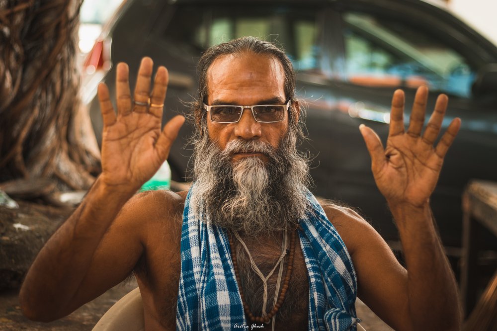 The Indian saint