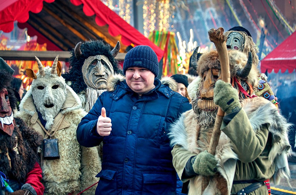 Масленица на Манежной площади