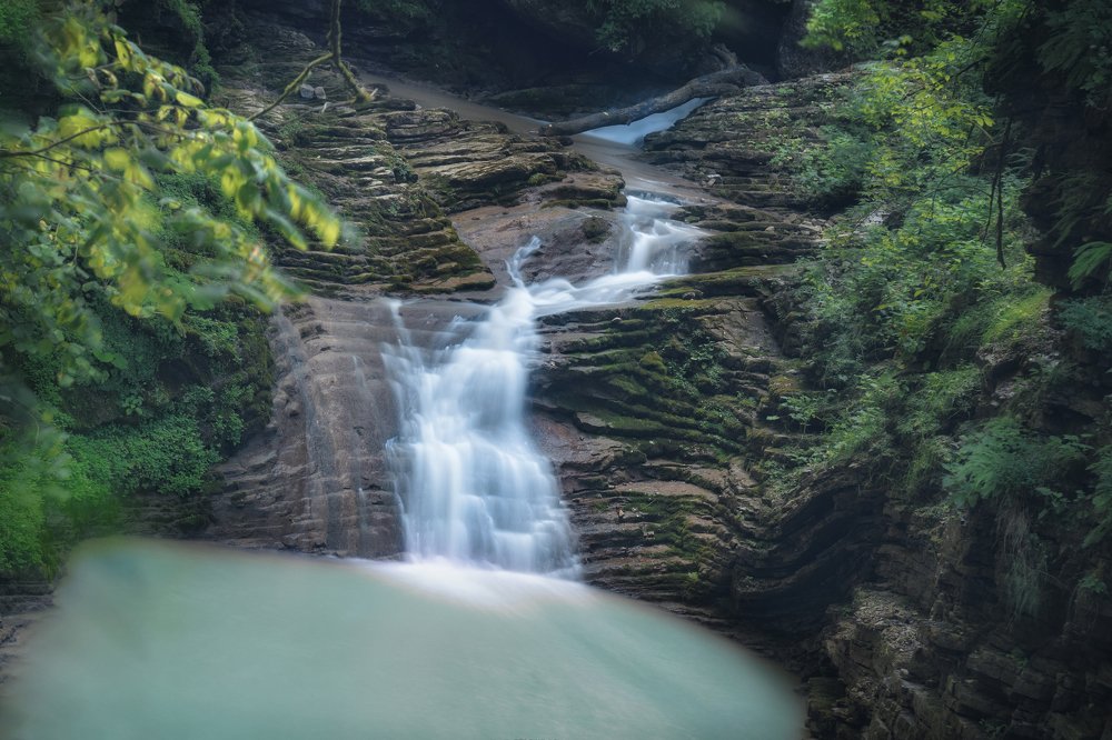 Водопад в Каменномостском