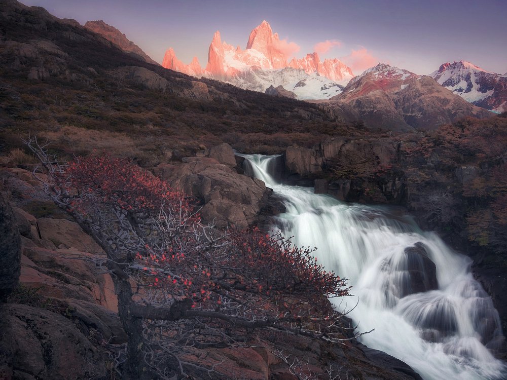 Amanecer en el Chaltén