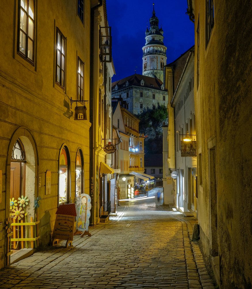 Улочки Крумлова