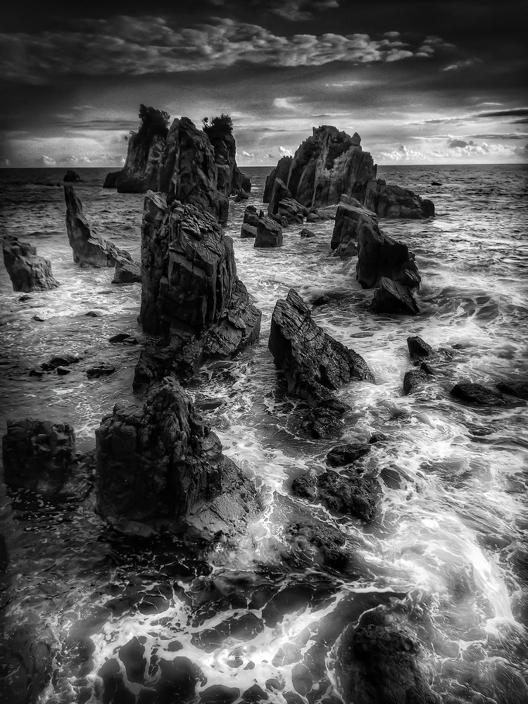 Landscape black and white