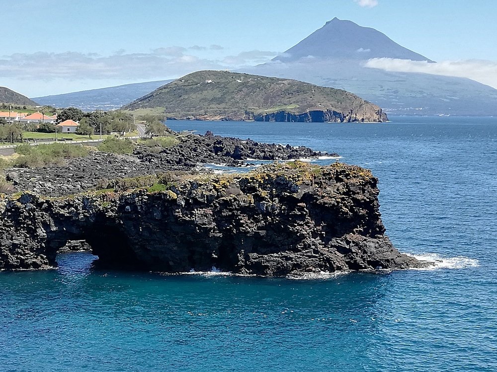 Vista ilha pico