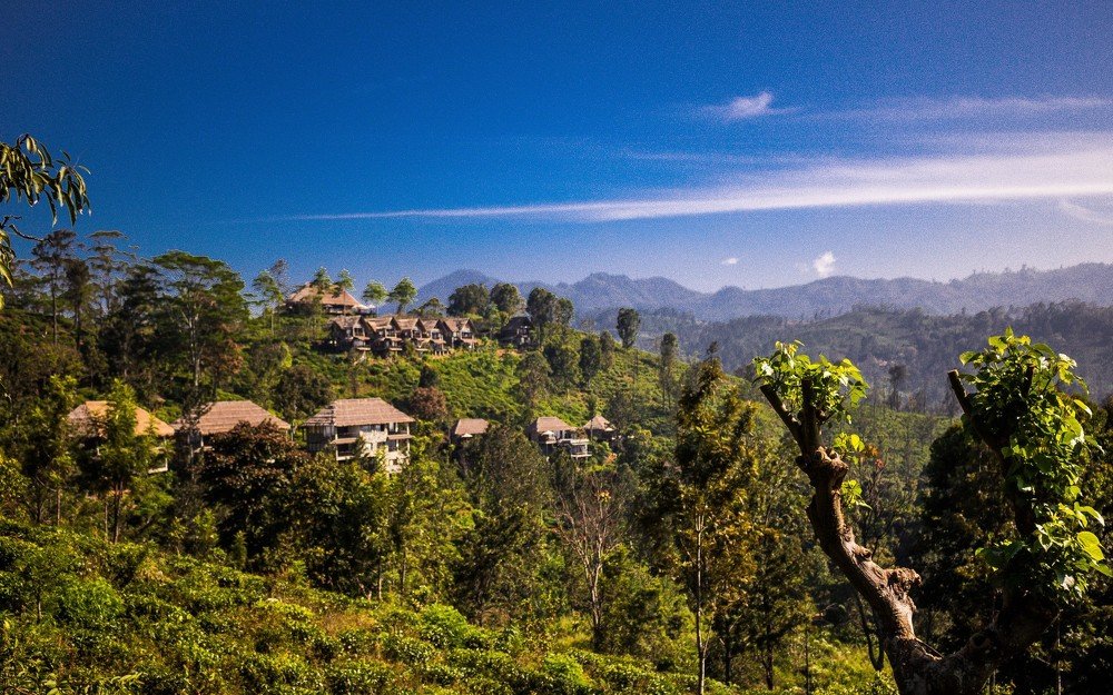 Houses in the moutains