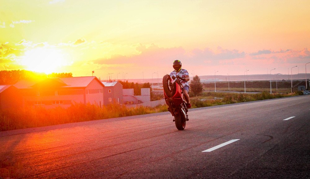 Скорость на закате