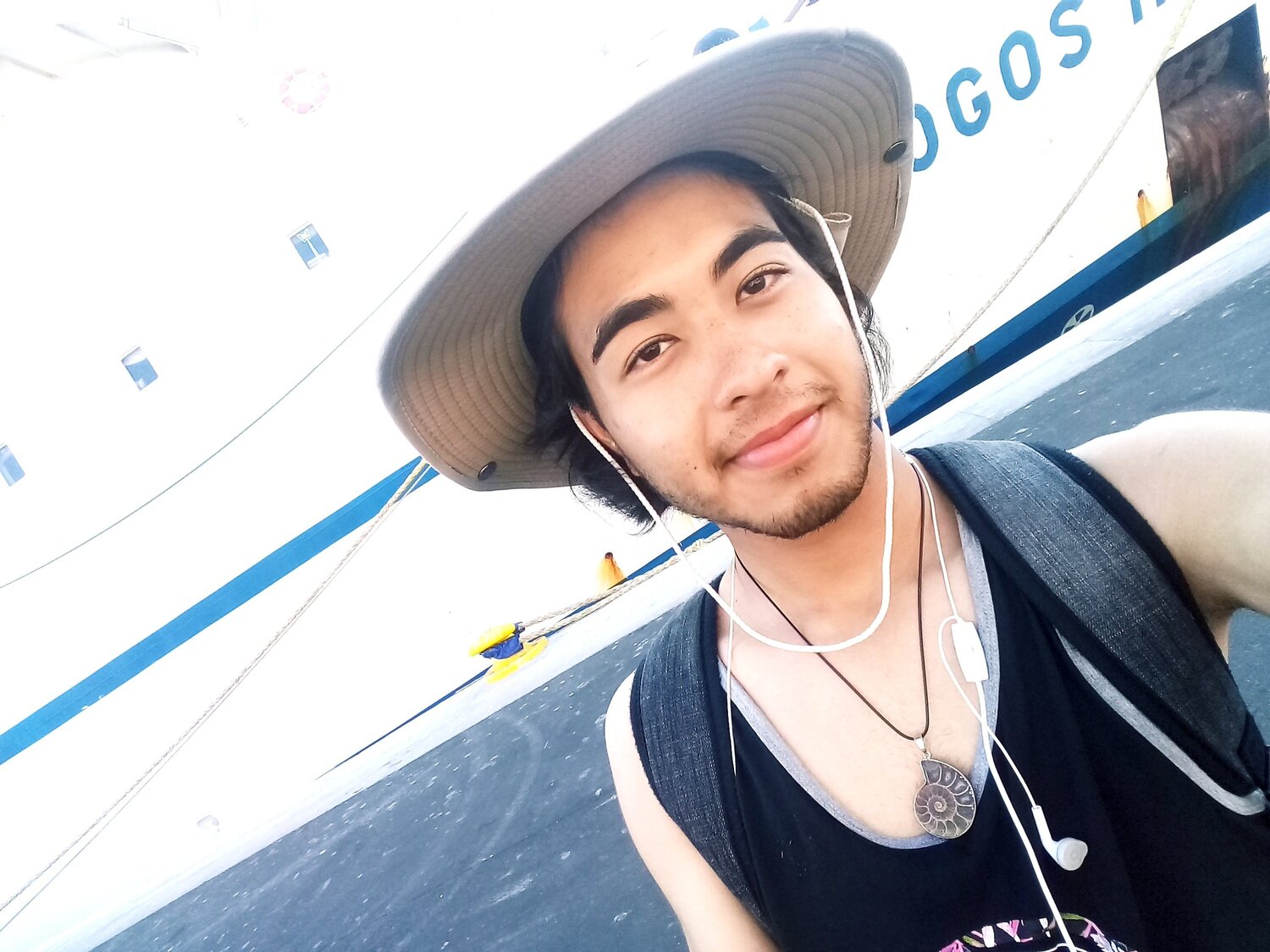 Visita al barco hope