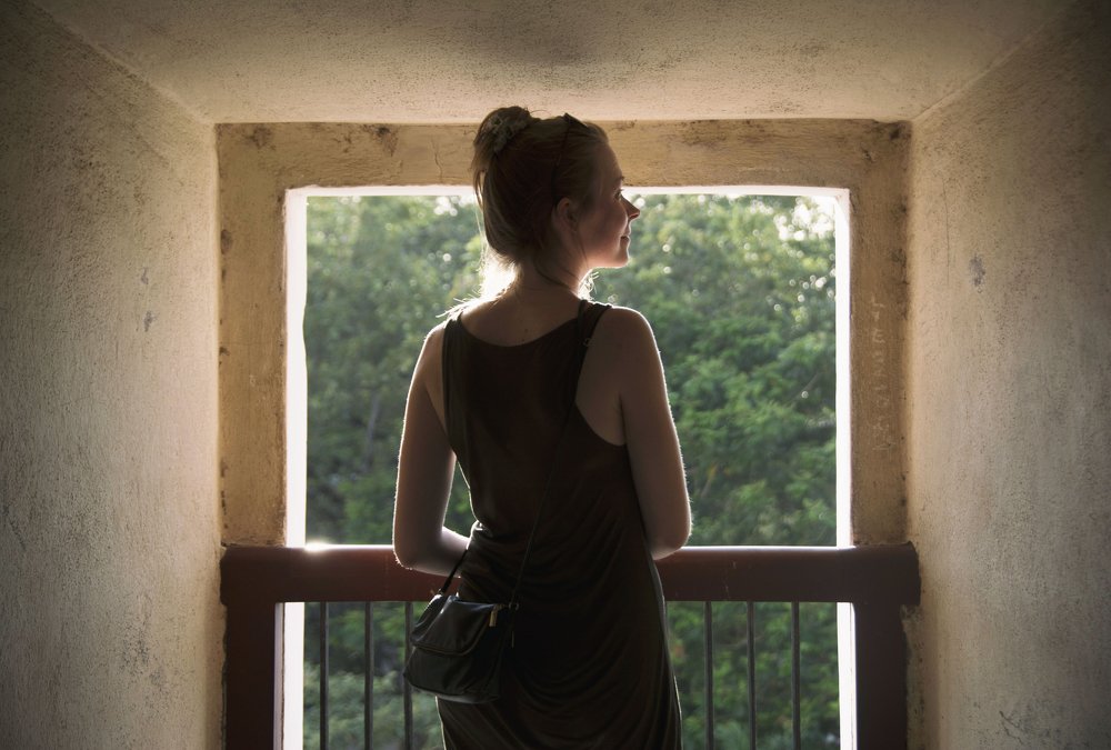 The window