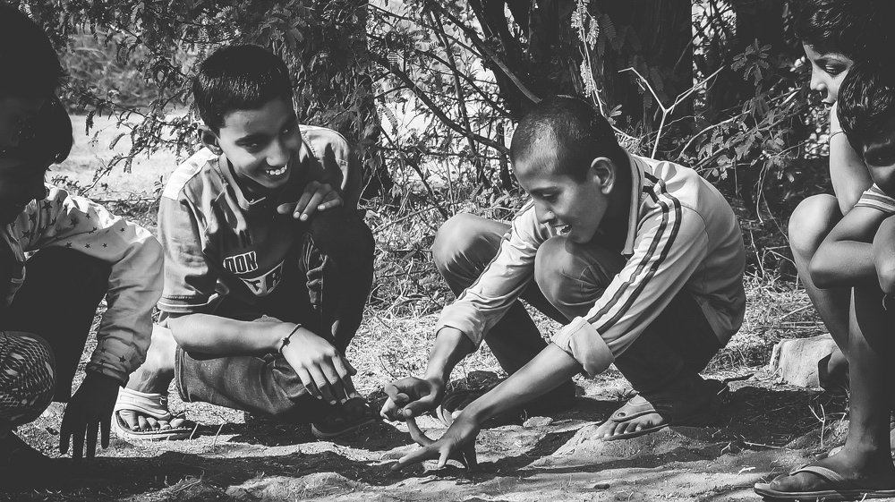 Children playing