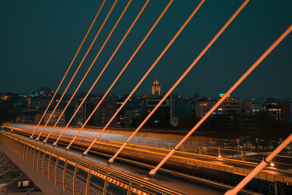 Galata tower and bridge