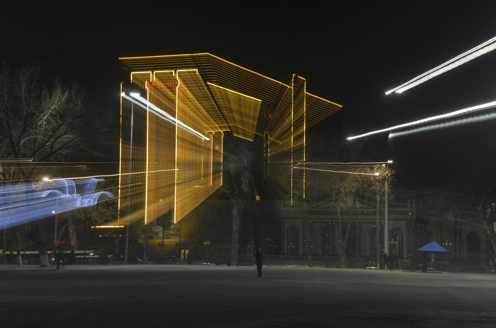 Ночной Ташкент