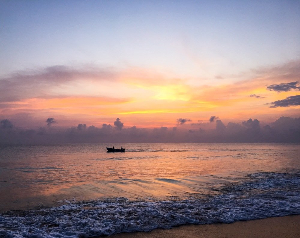 Caribbean sunrise