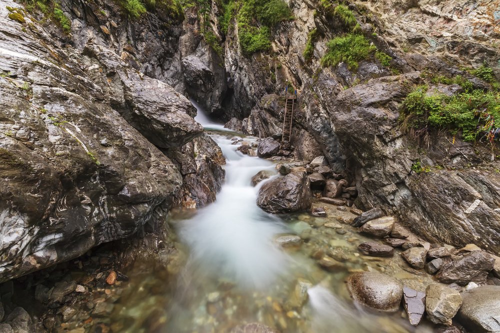 Водопад в Бурятии