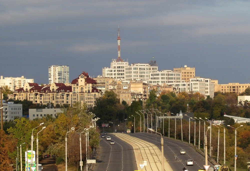 Вид на Госпром.