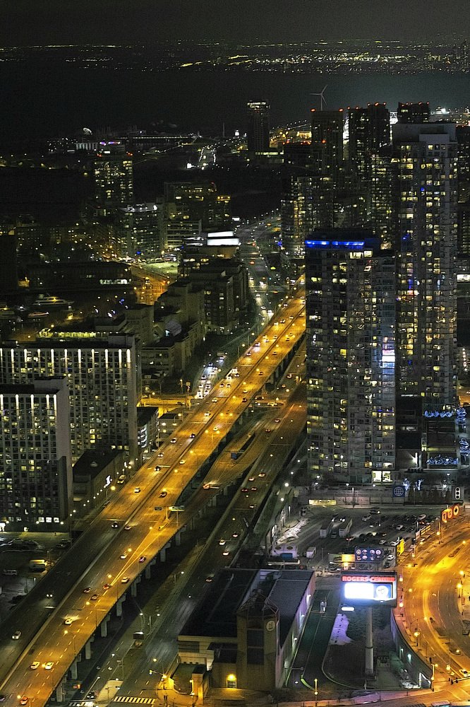 Ночной Торонто