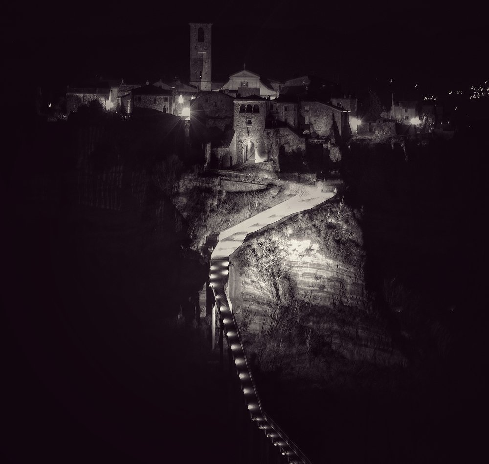 Notte a Civita