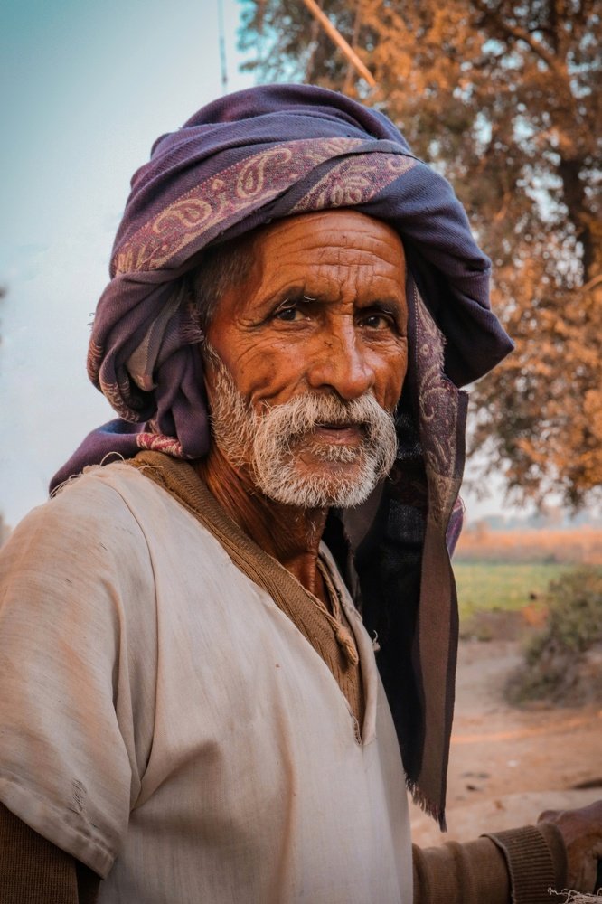 Indian old man