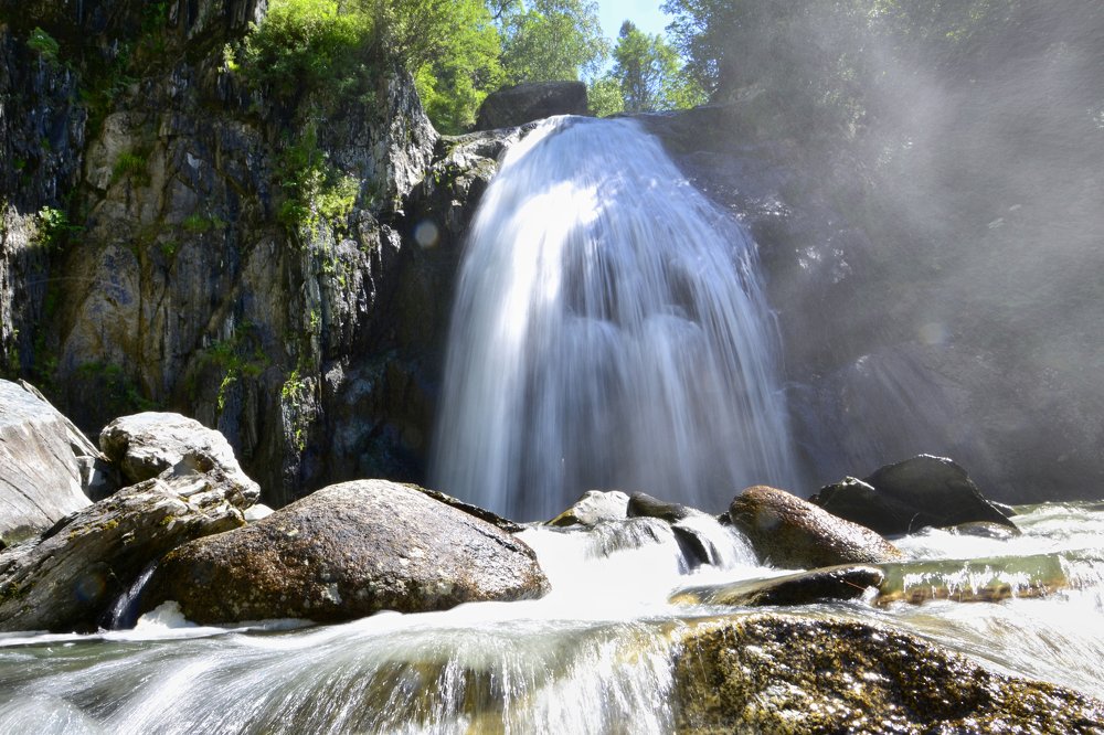 Алтайский водопад