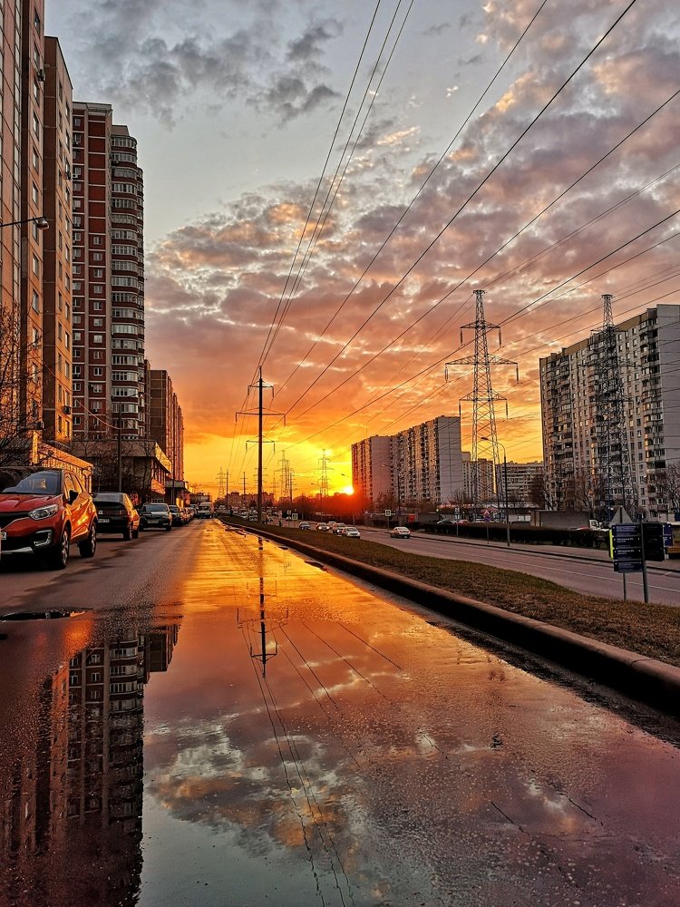 Цветное отражение