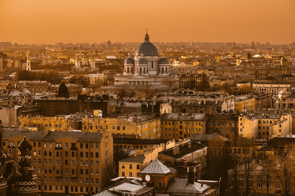 Золотой закат