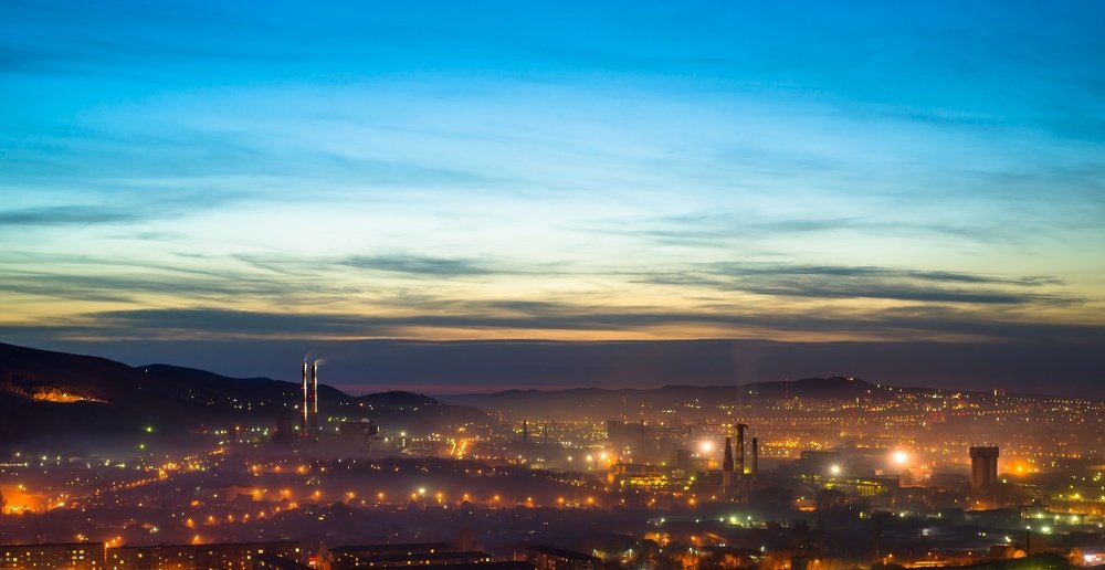 Огни ночного города