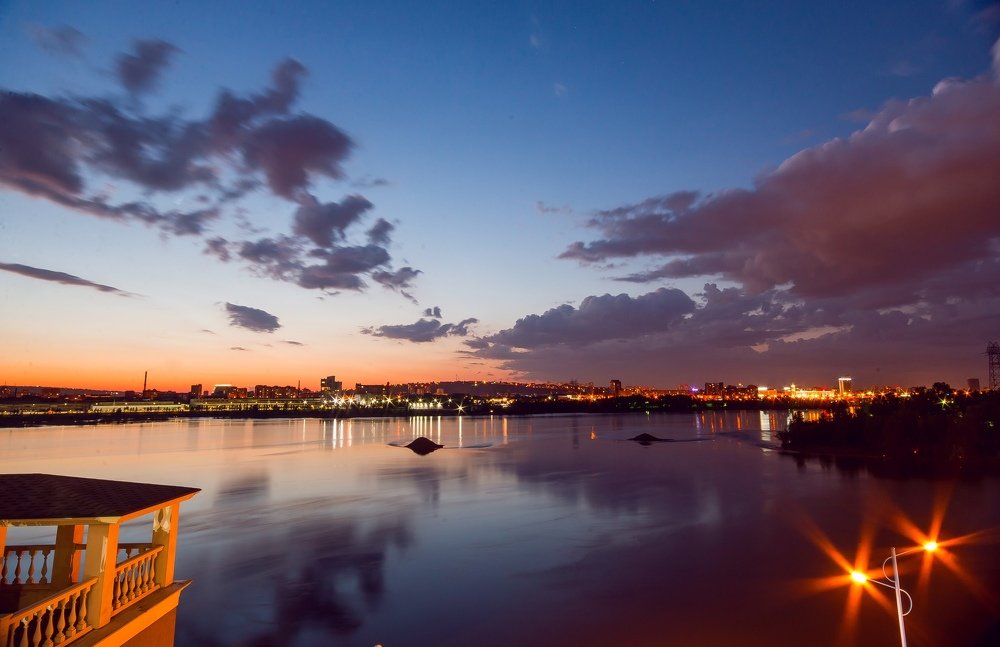 Огни ночного города