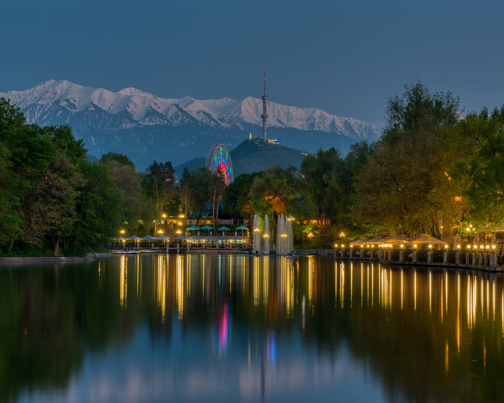 Night Almaty