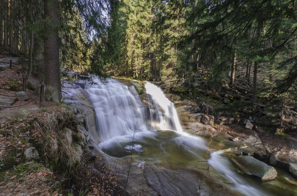 Мумлавский водопад.