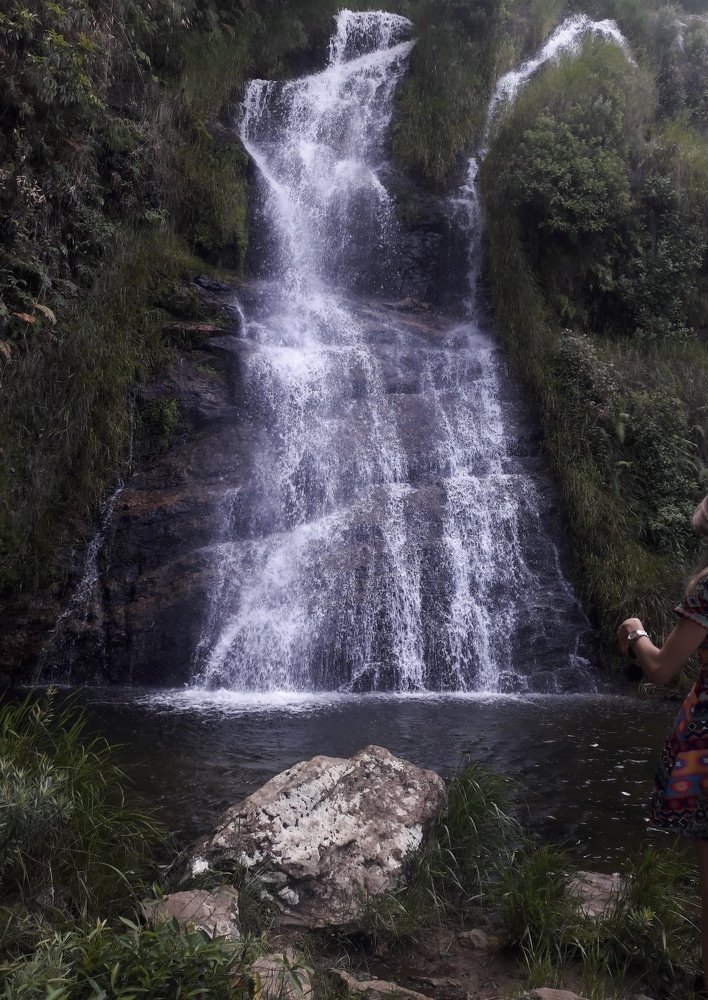 Waterfall in Serra da Canastra