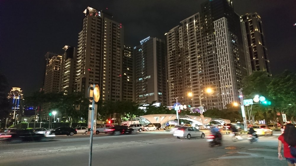Taichung top city street