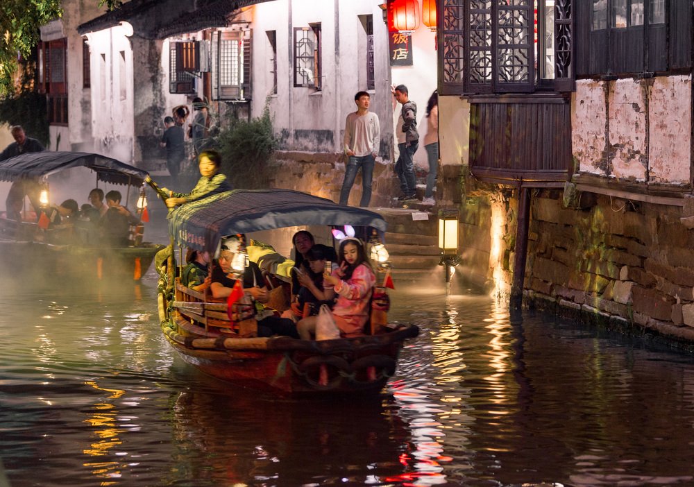 Water town in China
