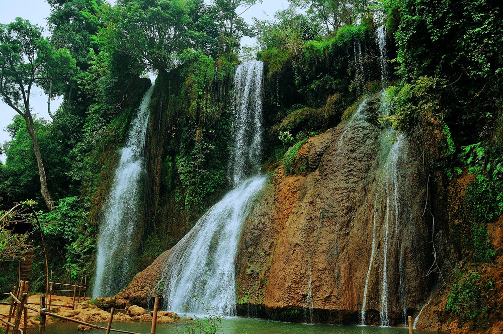 Thác Yếm Đào . Đông Bắc . Vietnam.