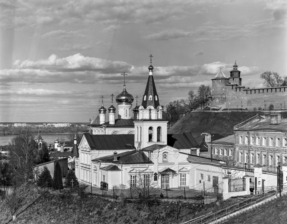 Вид Нижегородского кремля