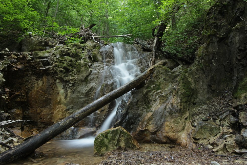 Водопады на Черной речке.
