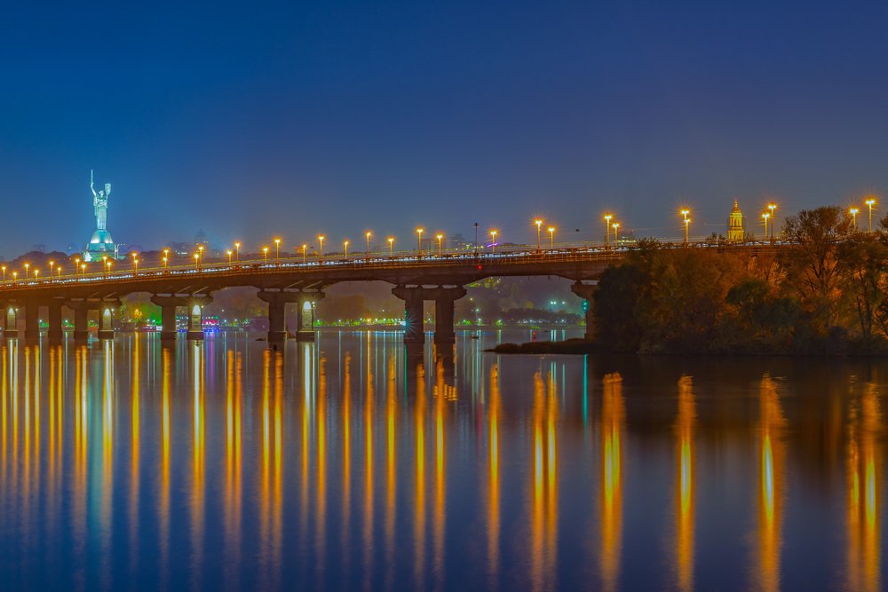 Paton Bridge at sunset