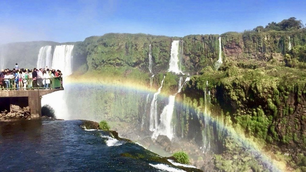Waterfall in Foz do Iguaçu