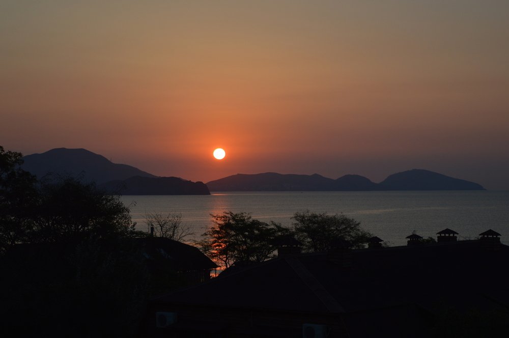 Крым. Коктебель. Восход.