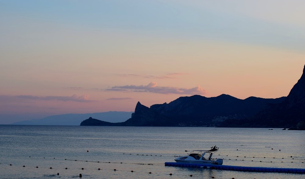 Судак на закате