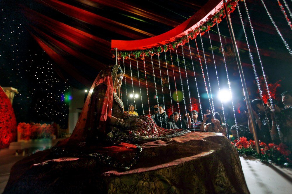 A Beautiful Moment of a Wedding